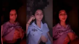 Hinata Menggoda Dengan Desahan, Meremas Payudara Besarnya Yang Menggairahkan