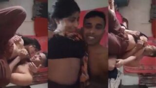 Pacar Pria Nikmati Tubuh Seksi Pacar Wanita Di Video Mesum India