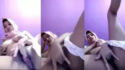 Abg Berjilbab Sensual Menggoda, Menggelora Dengan Nafsu Membara