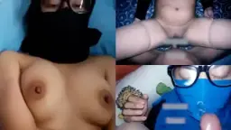 Bercinta Liar Di Wajah Pacar Berjilbab