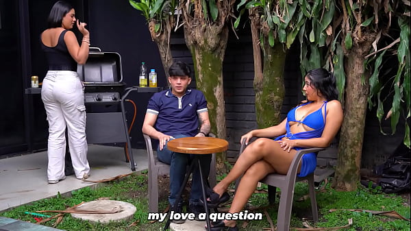 Diam, Jangan Berisik! – Ibu Tiri Ngewe Pacar Putrinya Di Belakang – Big Jackson & Lina Henao
