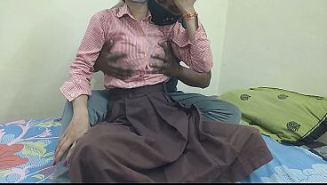 Cewek India Di Kamar Pacar, Ngentot Panas Sampe Meringis
