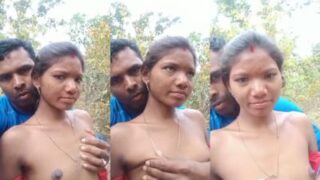 Pasangan Adivasi Ngewe Liar Di Hutan India, Bikin Basah Kuyup.