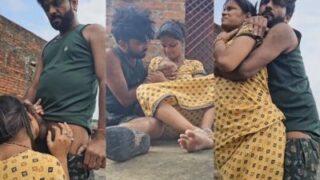 Pasangan Lucknow Syuting Mms Mesum Di Teras Terbuka, Keluar Semua!
