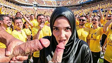Cewek Fans Jerman Digebrak Habis-habisan Sama Tim Lawan – Video Interaktif Ai
