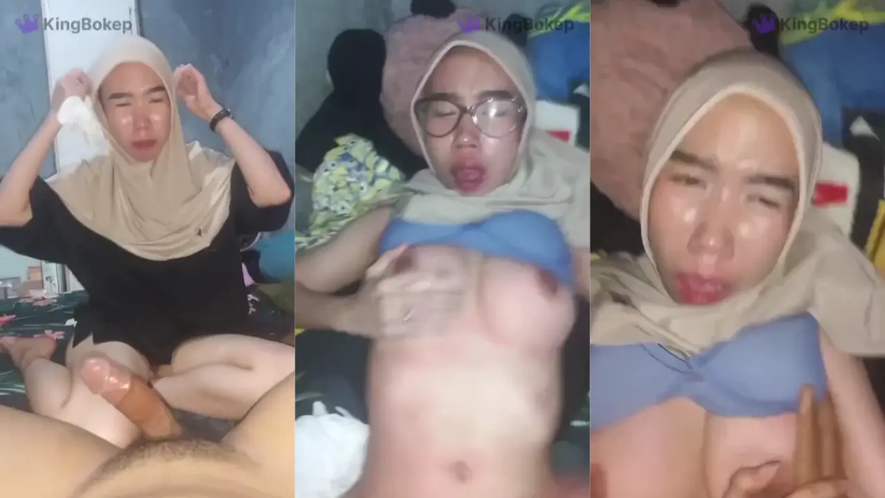 Calon Asn Ukhty Jilbab Lagi Digarap Seru Sama Pak Rt Di Kamar Belakang