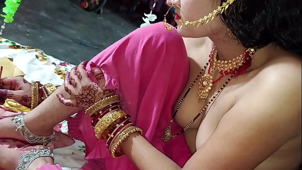 Malam Pertama Pasangan India, Suara Hindi Jelas, Ngewe Panas, Crot Di Dalem.